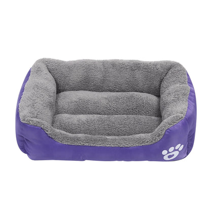 Colchón Rectangular Para Perro Y Gato Beds, Tapetes Lavables Para Habitación, Suave Y Cálido Para Invierno, Cama De Felpa Para Dormir Para Perro Pequeño Gatito, Fondo Antideslizante E Impermeable