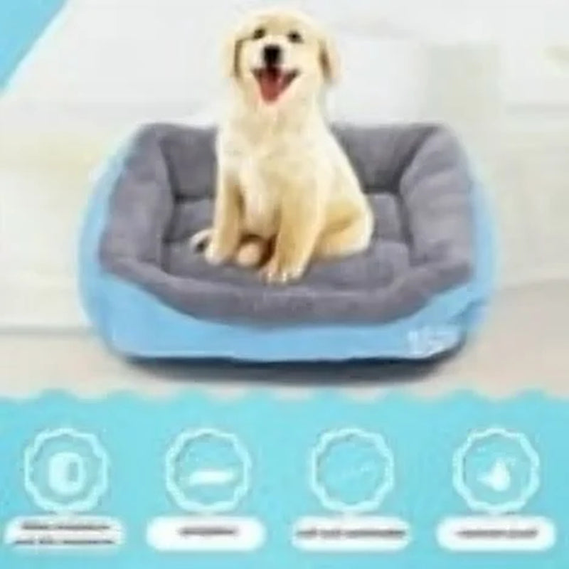 Colchón Rectangular Para Perro Y Gato Beds, Tapetes Lavables Para Habitación, Suave Y Cálido Para Invierno, Cama De Felpa Para Dormir Para Perro Pequeño Gatito, Fondo Antideslizante E Impermeable